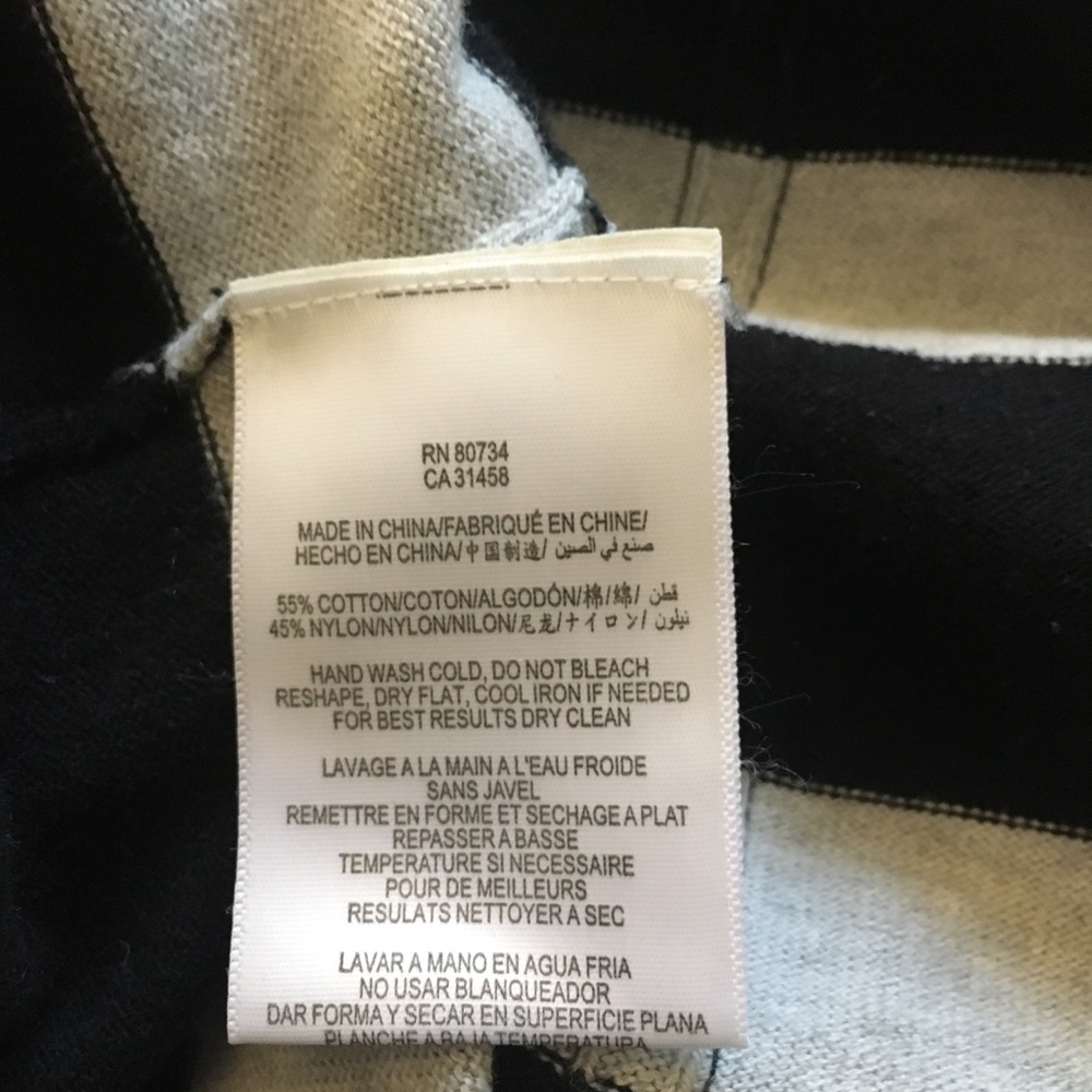 Max & Cleo Striped Ombre Sweater Dress - Picture 6 of 6